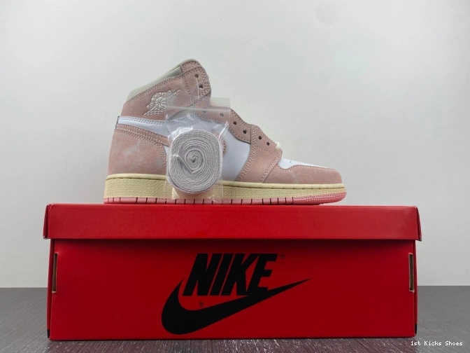 (Women's) Pink FD2596- High Jordan Washed Retro OG 1 789 Air Popular 0111